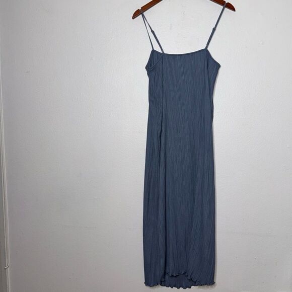 Madewell The Goldie Dress in Plissé Womens Size 6 - Picture 8 of 10